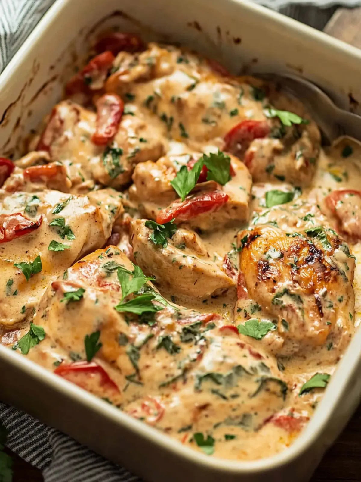 Creamy Baked Tuscan Chicken That Will Wow Your Taste Buds 5 Creamy Baked Tuscan Chicken