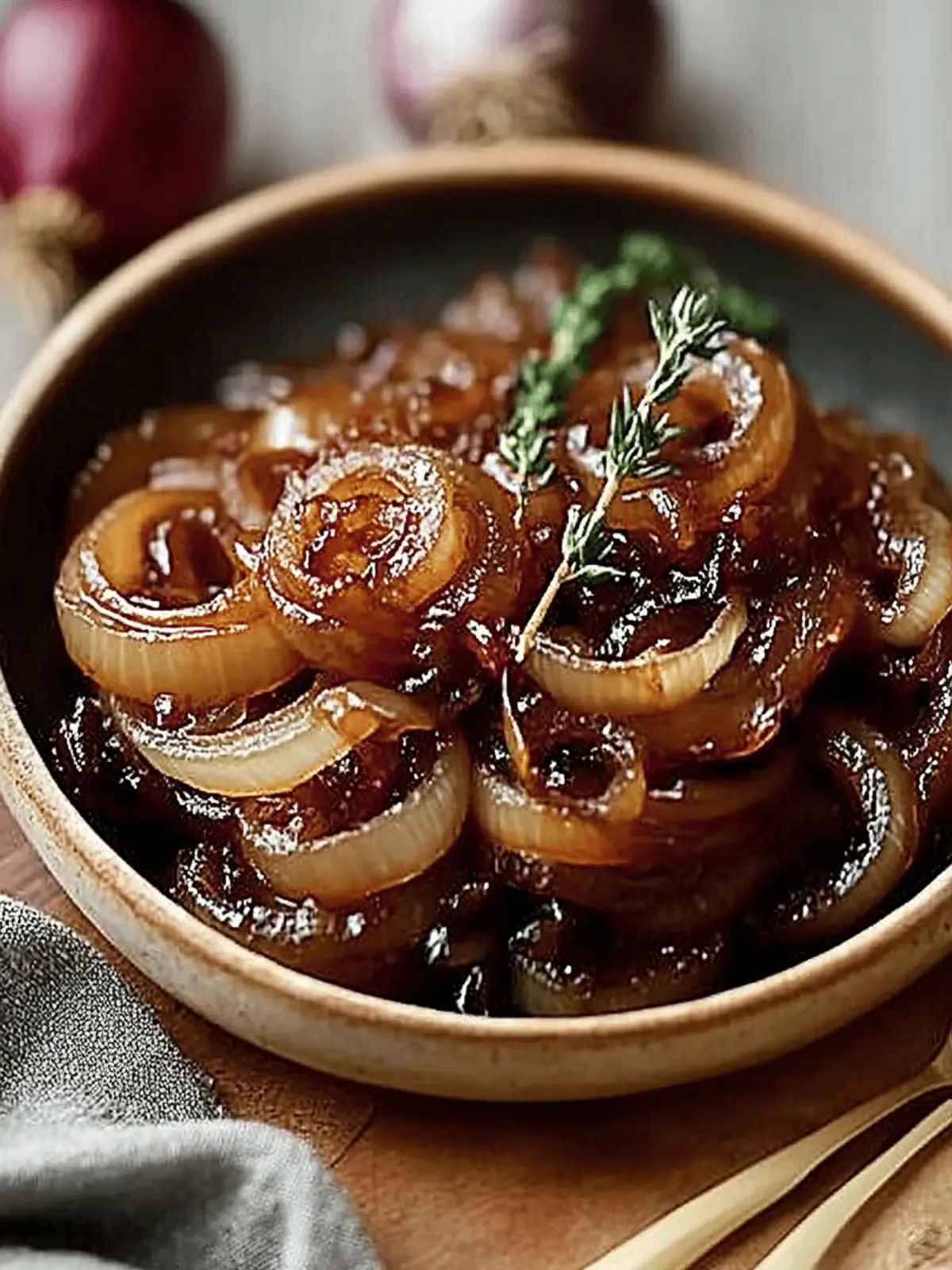 Flavourful Caramelized Onions