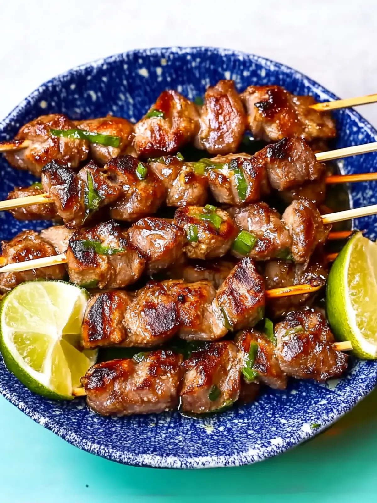 Thai-Style Grilled Pork Skewers