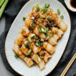 Pan Seared Cheung Fun Noodle Rolls