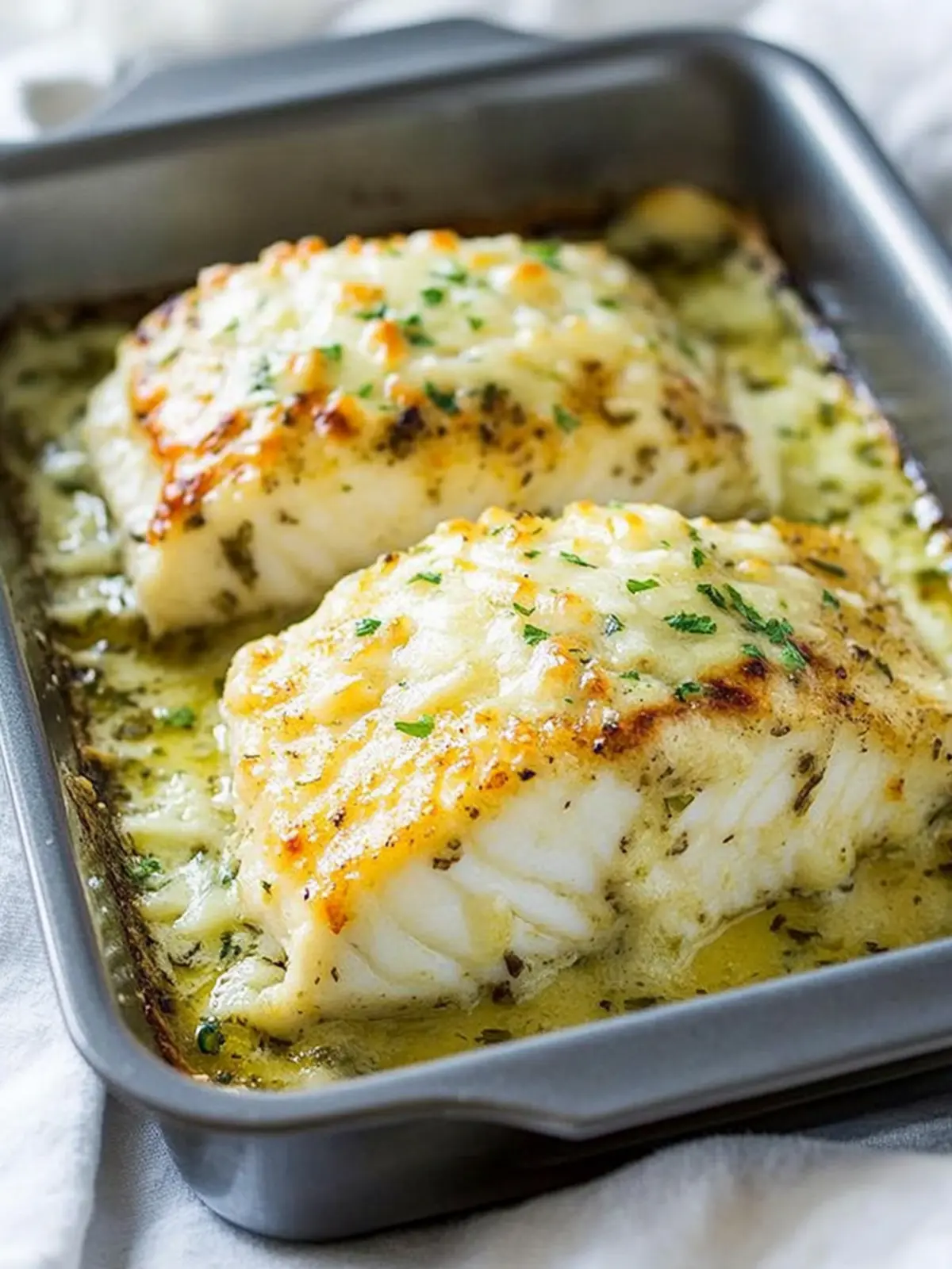 Savory Garlic Parmesan Baked Halibut That'll Wow You 4 Garlic Parmesan Baked Halibut