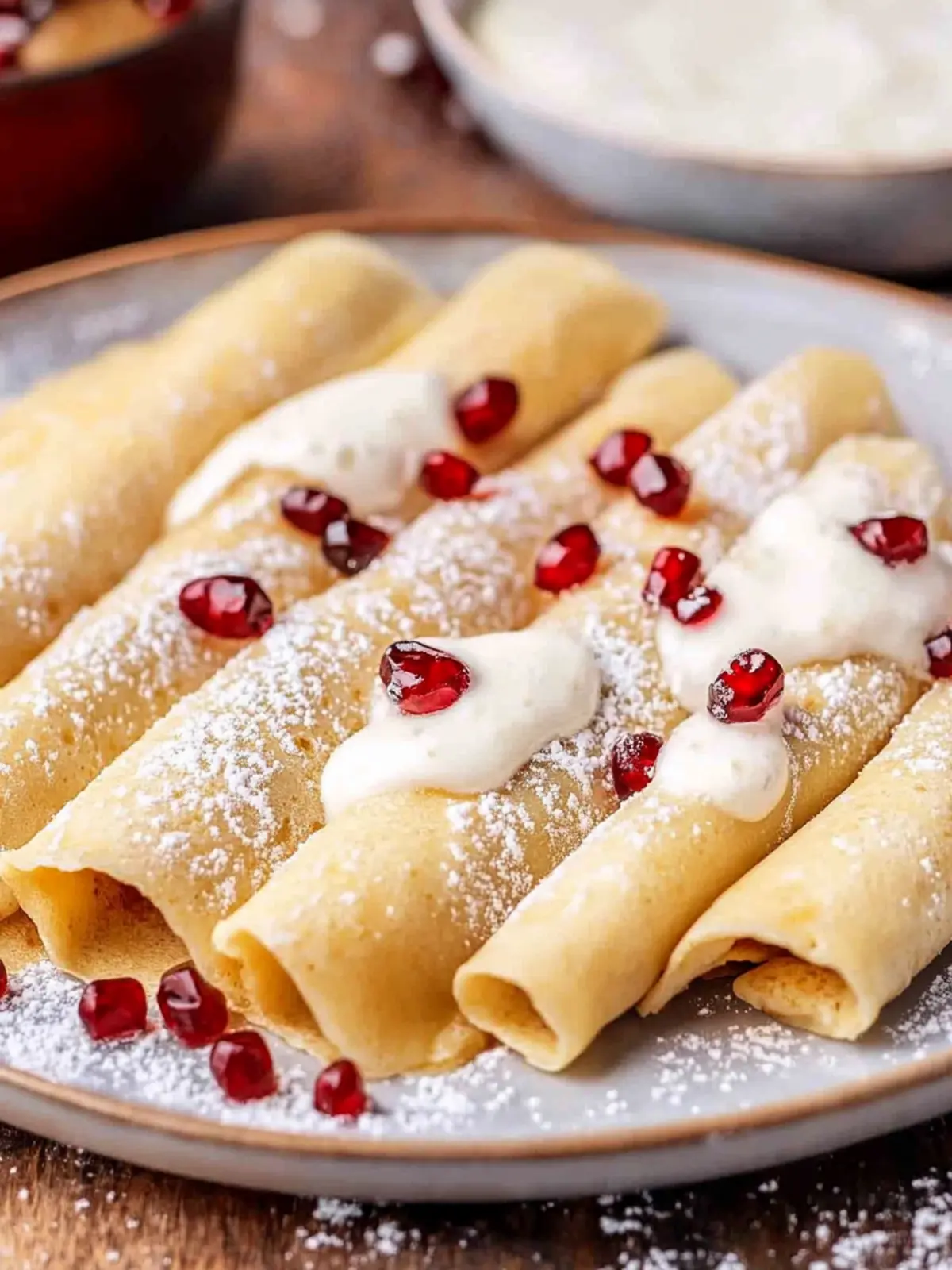 Eggnog Crepes with Velvety Sauce for a Cozy Brunch Treat 3 Eggnog Crepes
