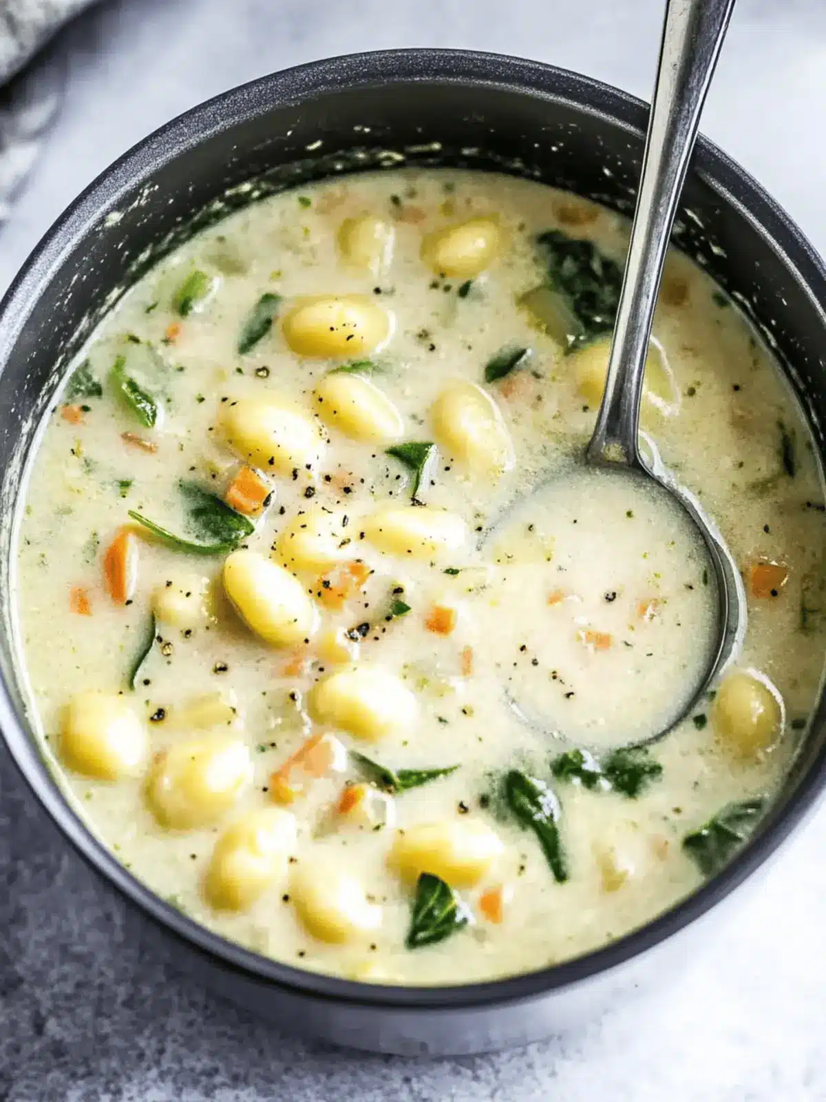 Gnocchi Soup