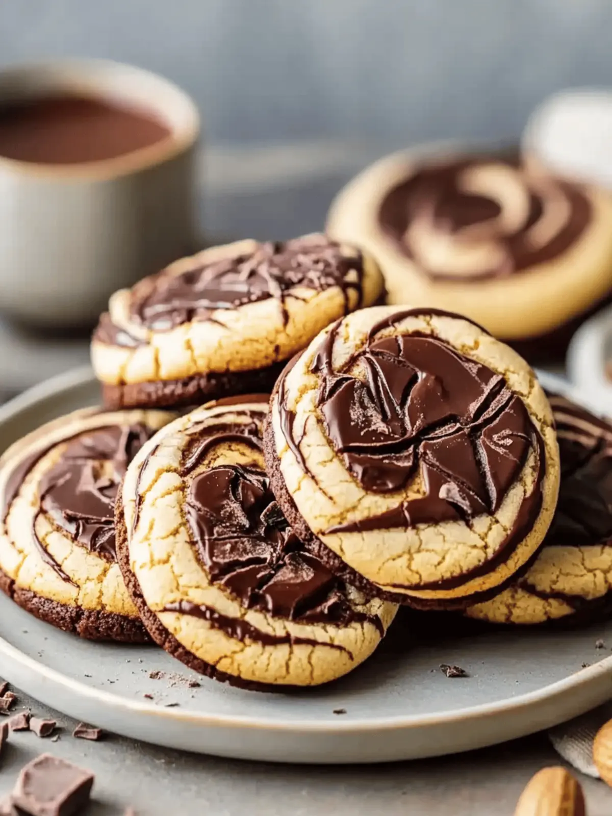 Irresistible Chocolate Peanut Butter Swirl Cookies at Home 4 Chocolate Peanut Butter Swirl Cookies