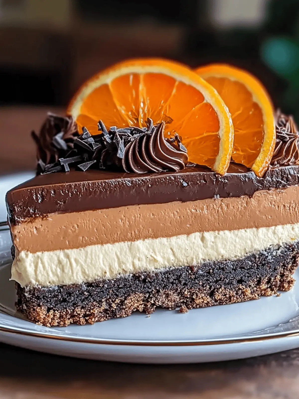 Decadent Chocolate Orange Cheesecake You Must Try Today 5 Chocolate Orange Cheesecake