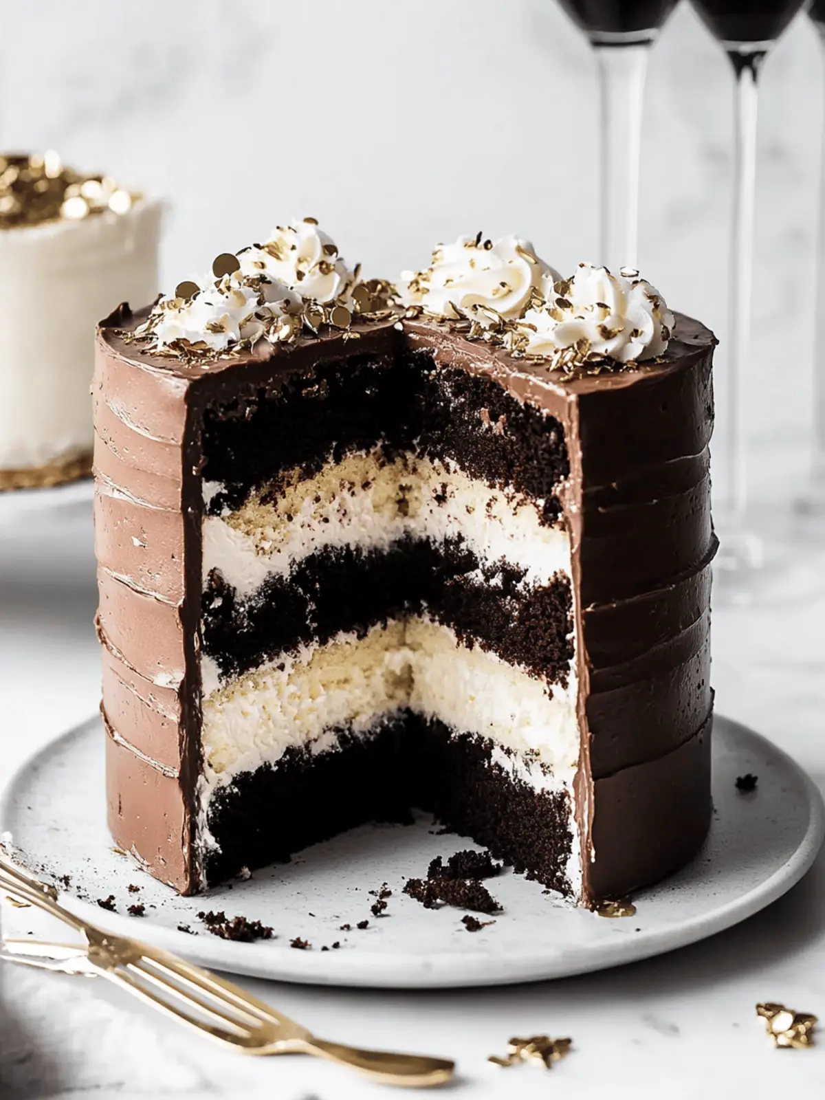 Tuxedo Cake