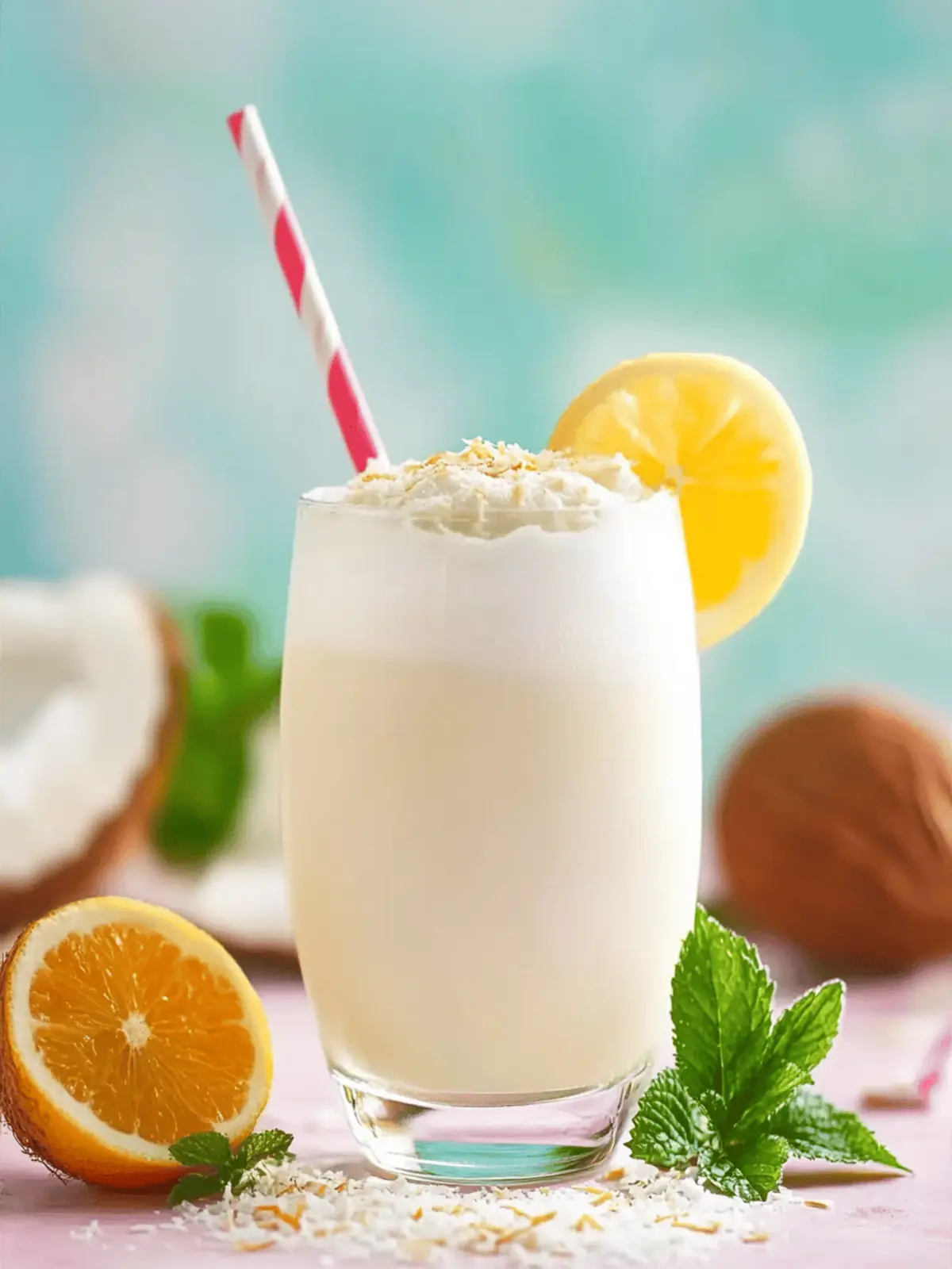 Coconut Cream Mocktail