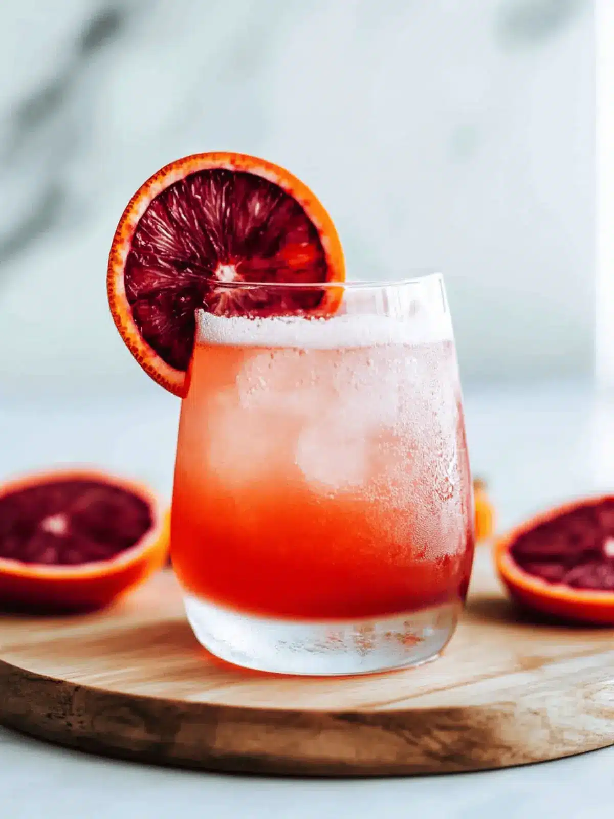 Blood Orange Mocktail