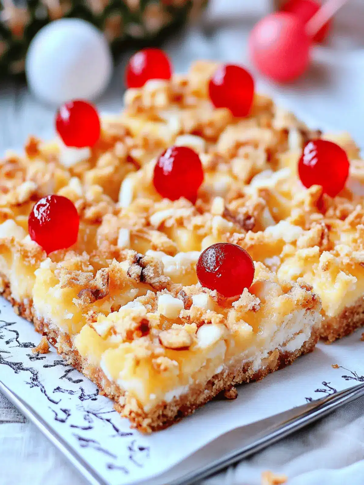 Piña Colada Magic Bars: A Tropical Treat You’ll Love! 4 Piña Colada Magic Bars