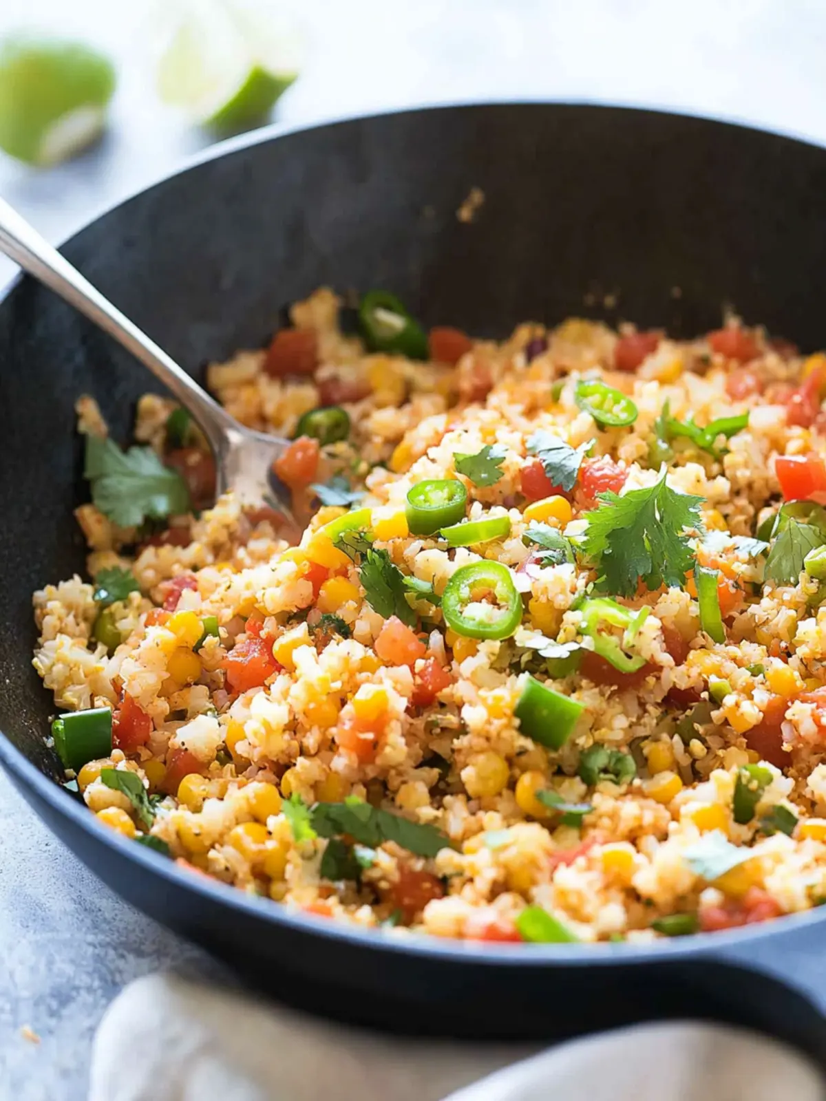Savor Low Carb Mexican Cauliflower Rice for a Flavor Boost 4 Low Carb Mexican Cauliflower Rice