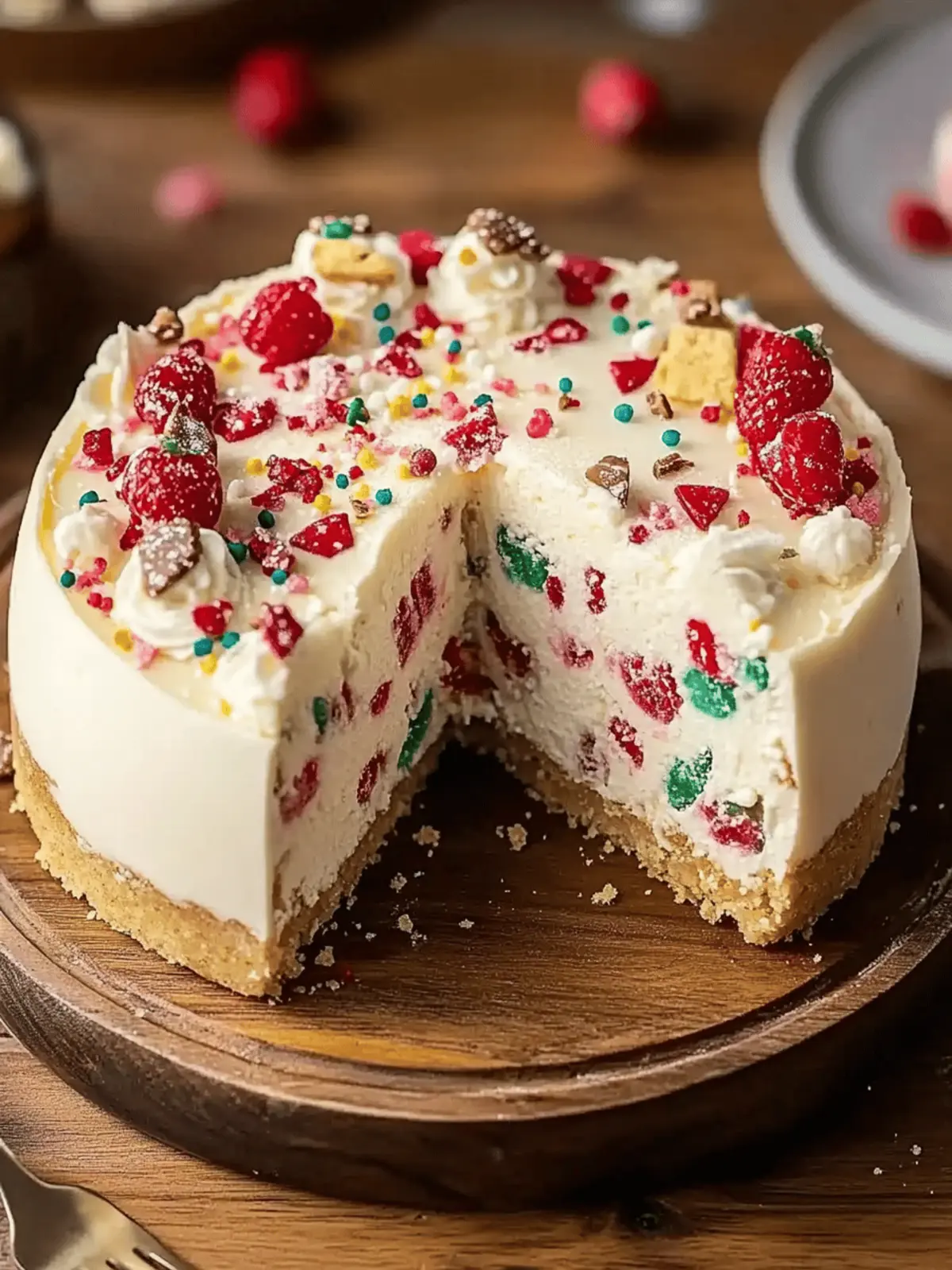 Irresistible Sugar Cookie Cheesecake for Sweet Moments 2 Sugar Cookie Cheesecake