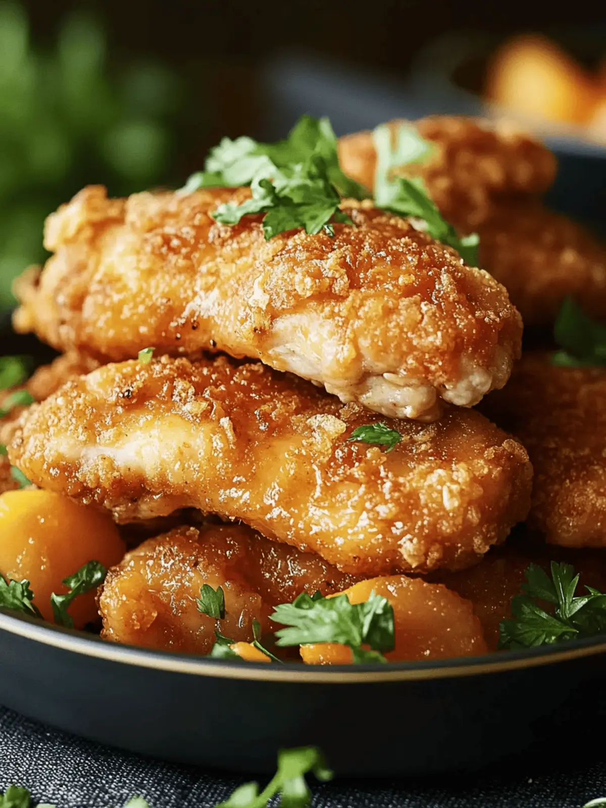 Homemade KFC Chicken in the Oven