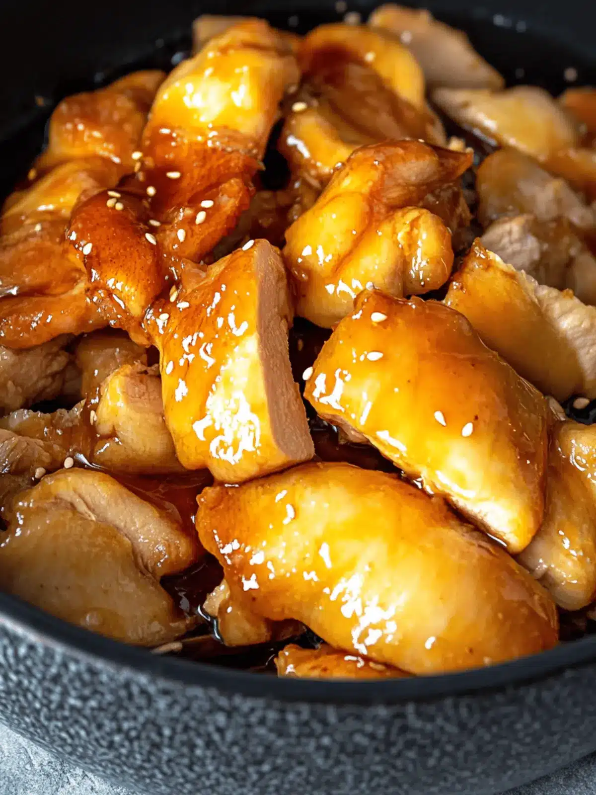 Savory Ginger and Sesame Oil Chicken in Just 10 Minutes 4 Ginger and Sesame Oil Chicken