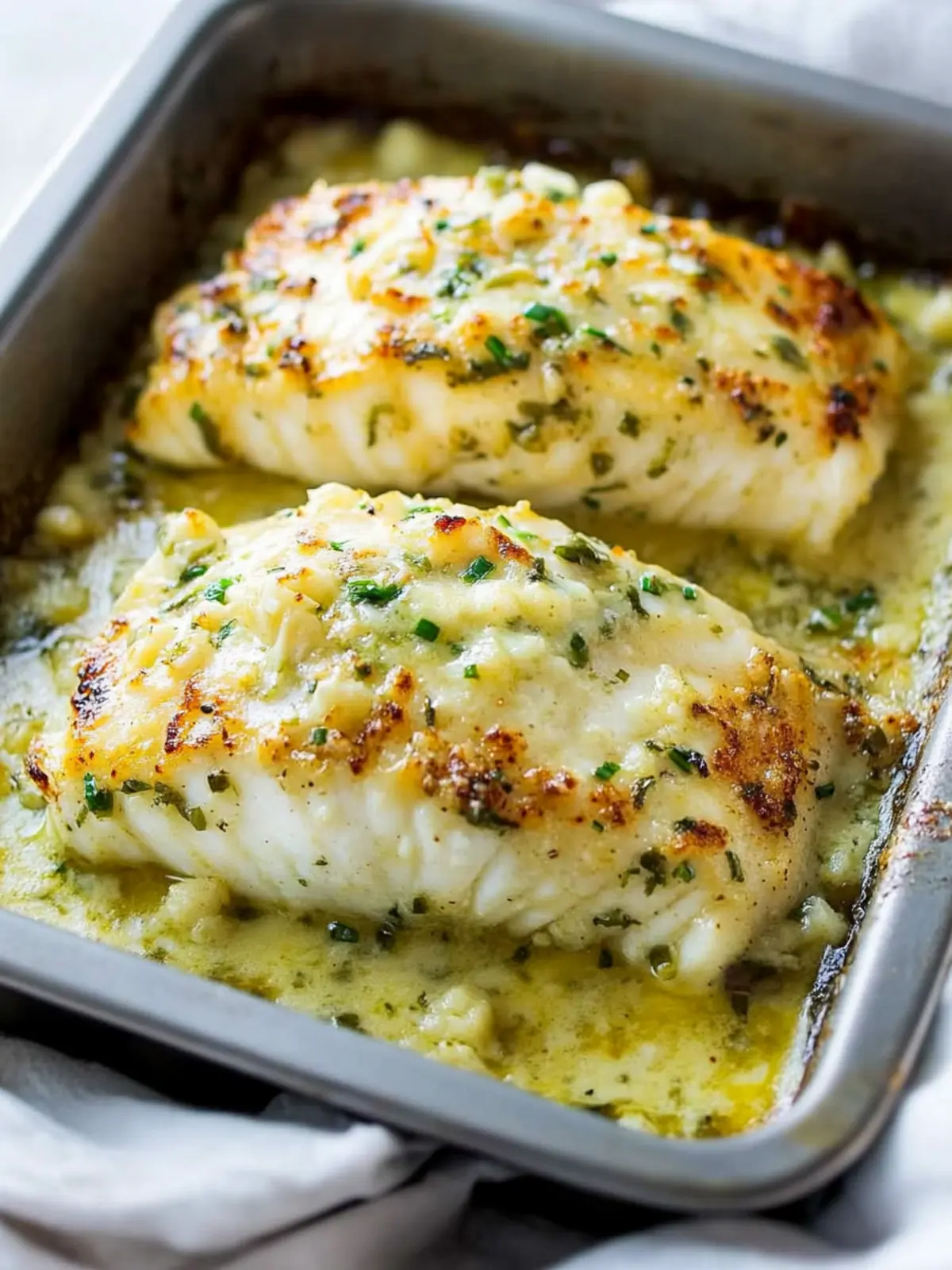 Savory Garlic Parmesan Baked Halibut That'll Wow You 3 Garlic Parmesan Baked Halibut
