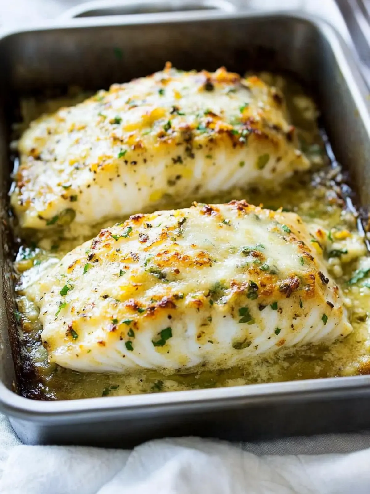 Savory Garlic Parmesan Baked Halibut That'll Wow You 5 Garlic Parmesan Baked Halibut