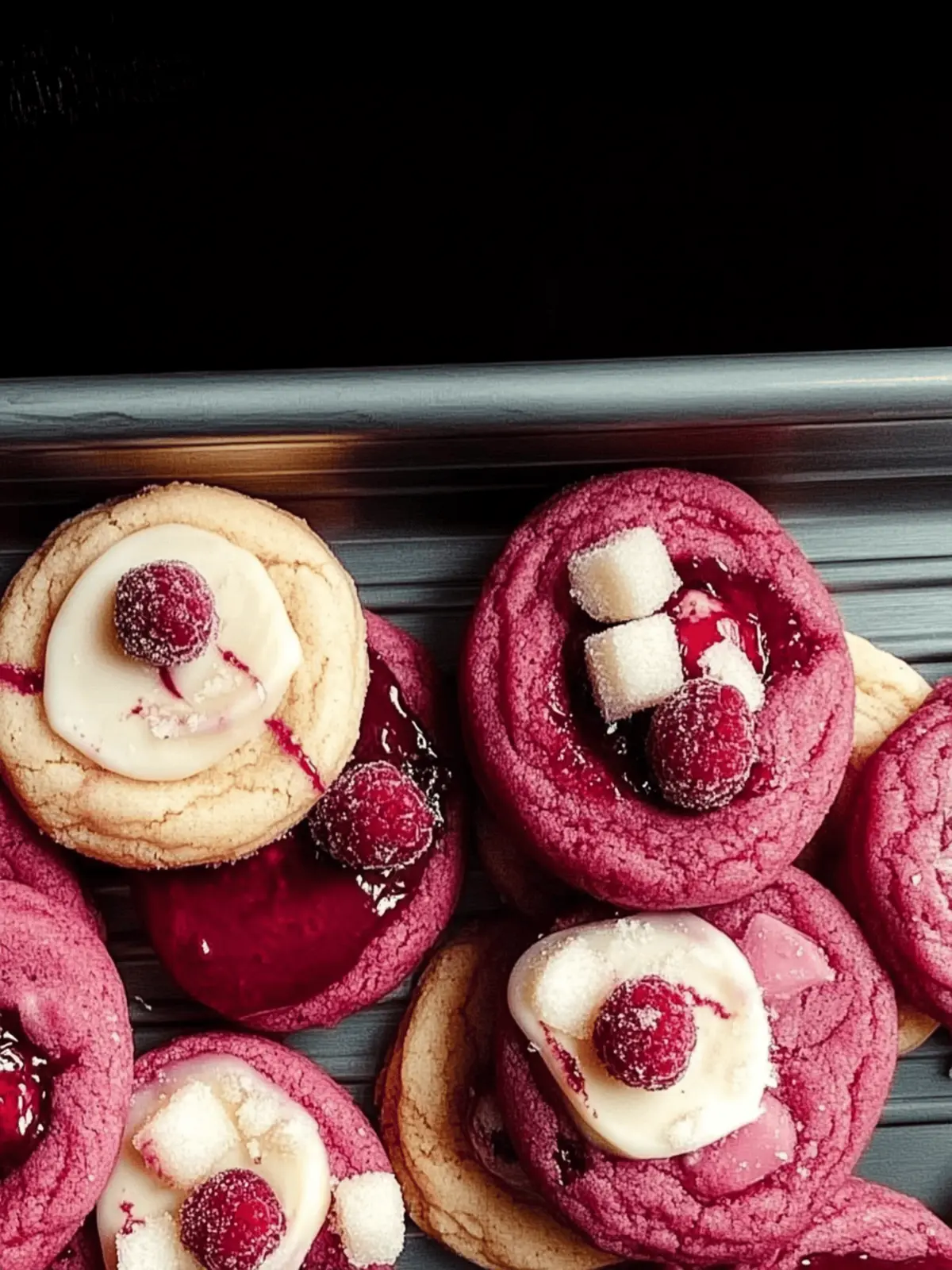 Deliciously Soft Raspberry White Chocolate Sugar Cookies 3 Raspberry White Chocolate Sugar Cookies