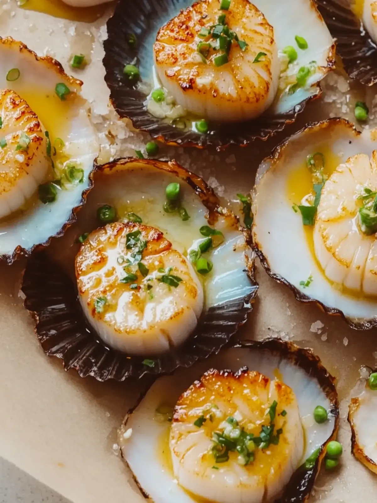 Seared Scallops & Yuzu Garlic Butter: A Flavor Adventure 2 Seared Scallops & Yuzu Garlic Butter
