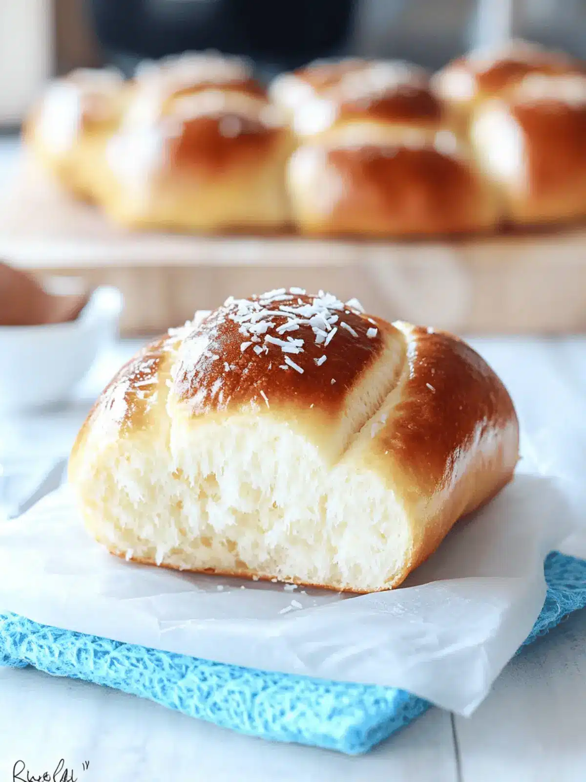 Soft & Moist Bakery-Style Butter Coconut Buns You'll Love 3 Soft & Moist Bakery-Style Butter Coconut Buns