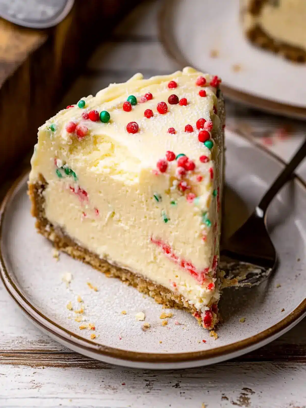 Irresistible Sugar Cookie Cheesecake with a Lemon Twist 2 Sugar Cookie Cheesecake