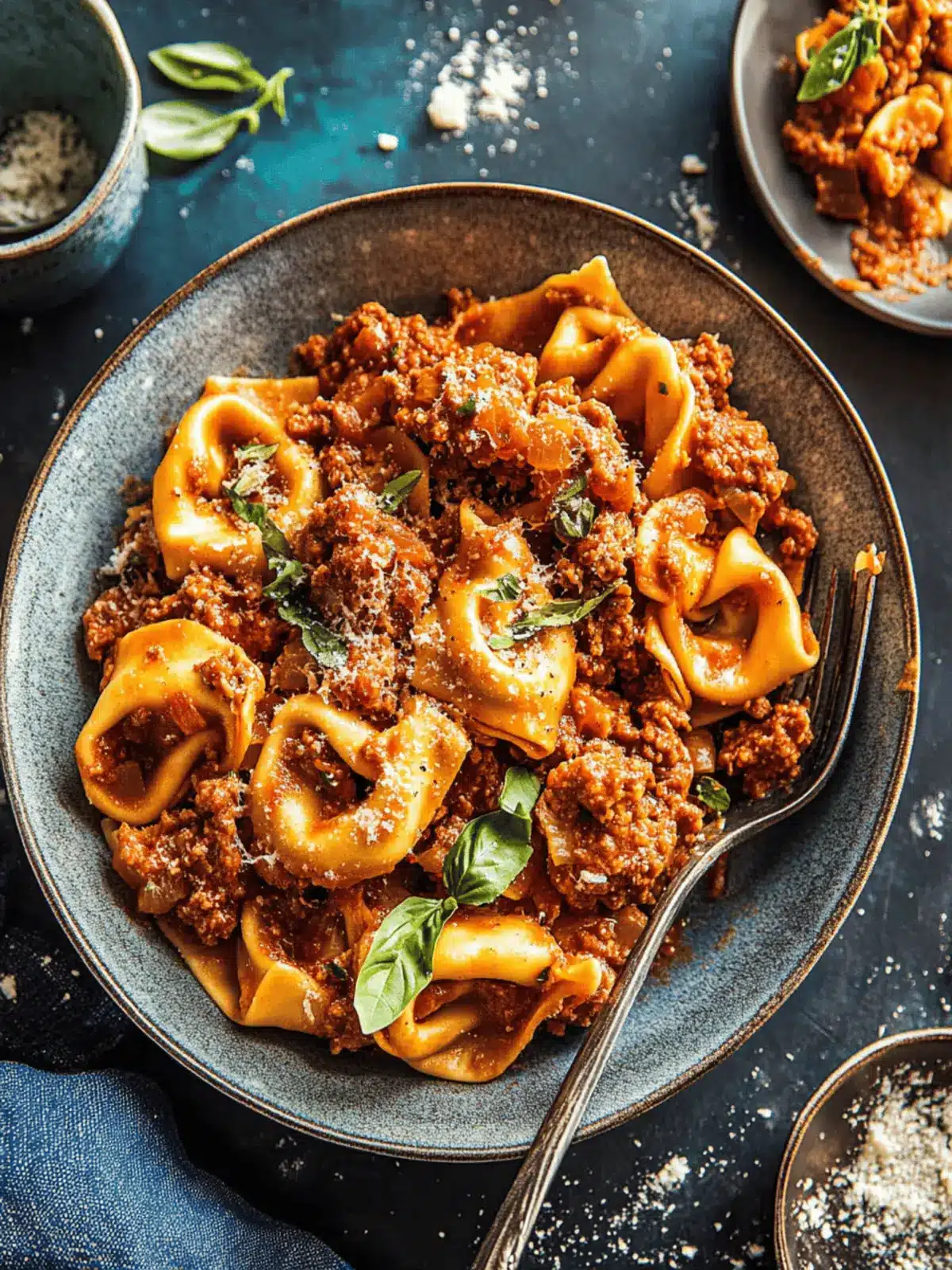 Quick Tortellini Bolognese: A Delicious Dinner in 30 Minutes 4 Quick Tortellini Bolognese