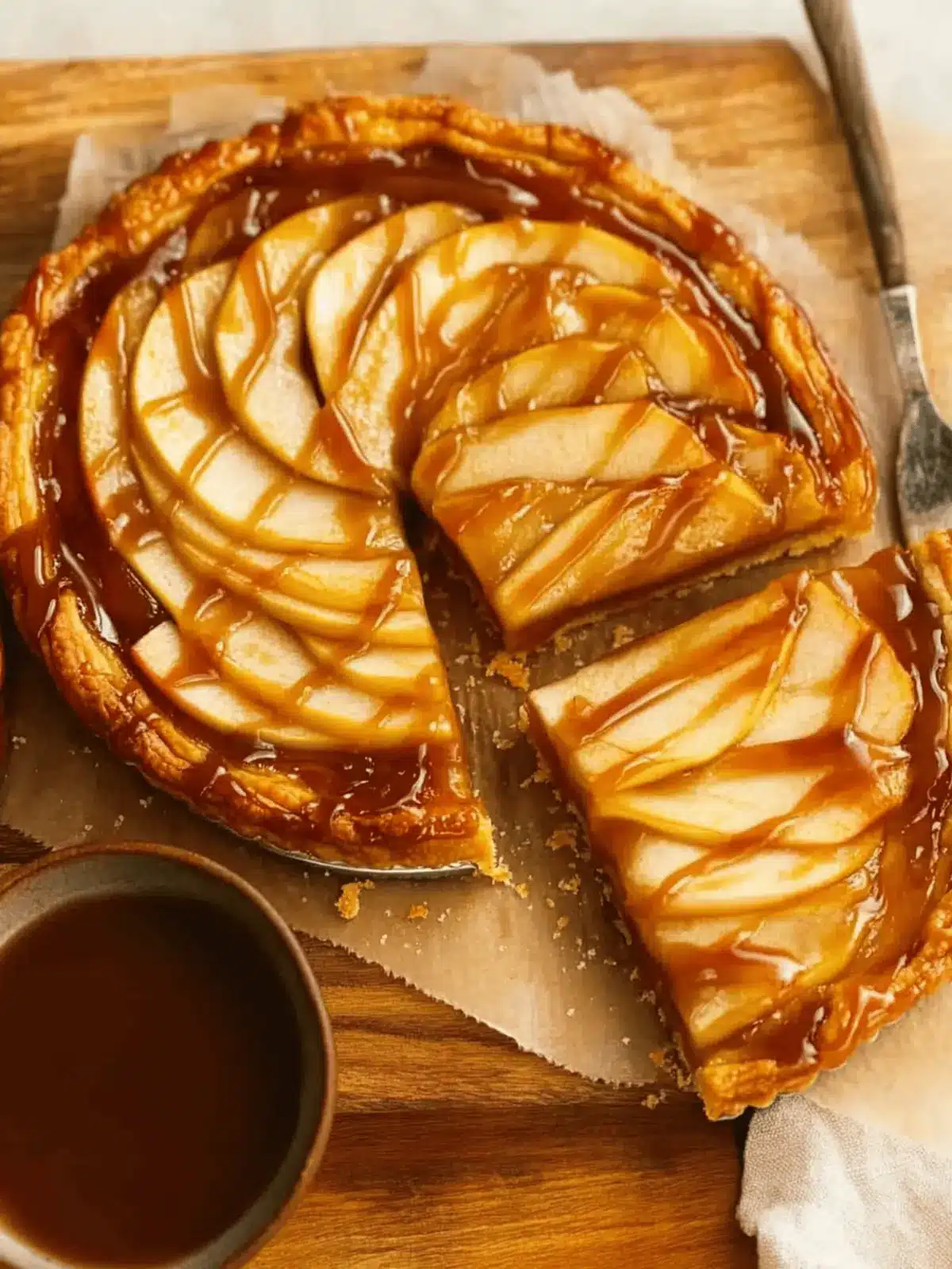 Easy Apple Tart with Caramel Drizzle for Cozy Evenings 4 Easy Apple Tart with Caramel Drizzle
