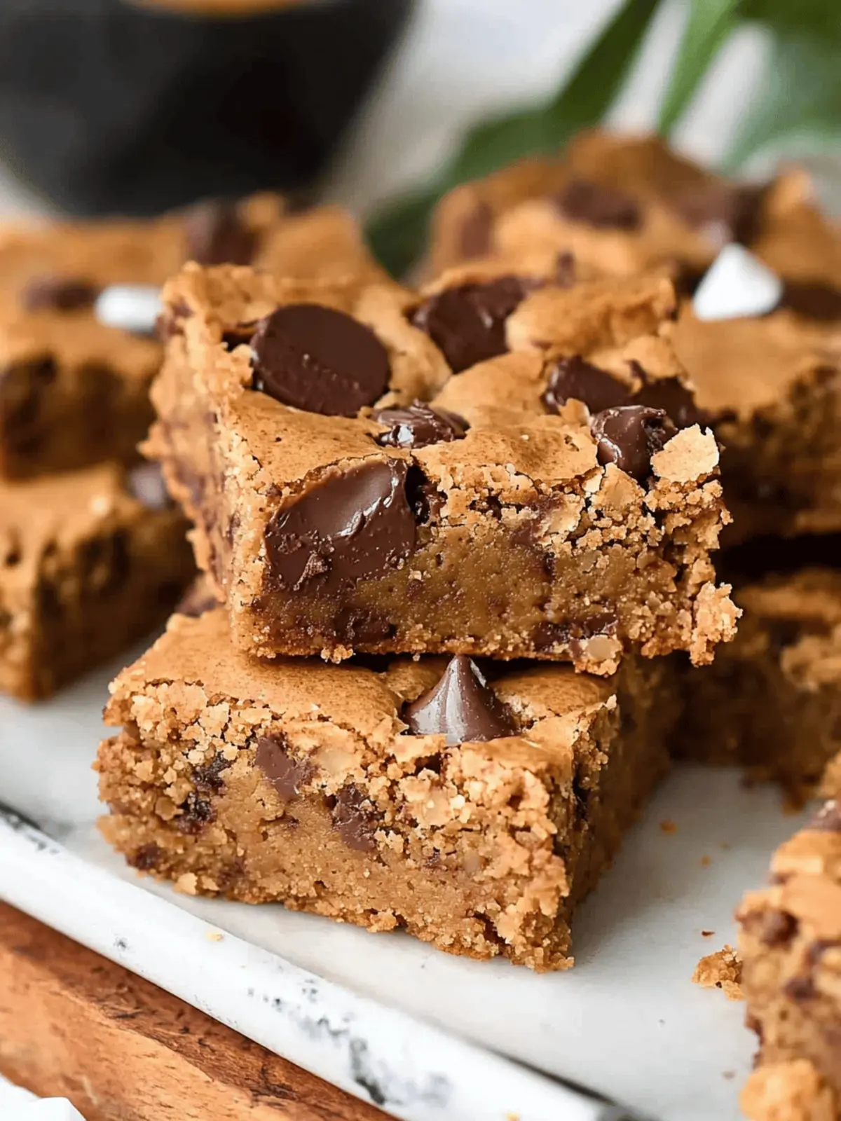 Chickpea Blondies: Decadent Treats with a Healthy Twist 2 Chickpea Blondie