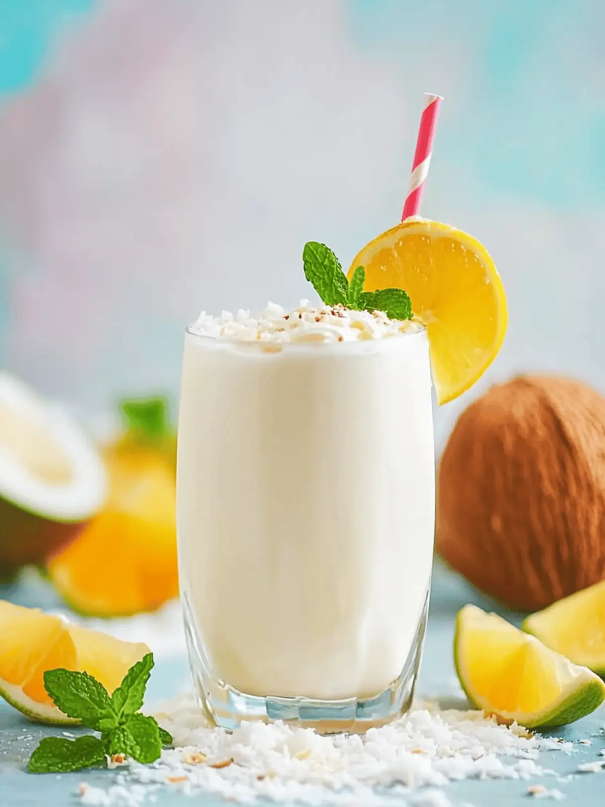Coconut Cream Mocktail