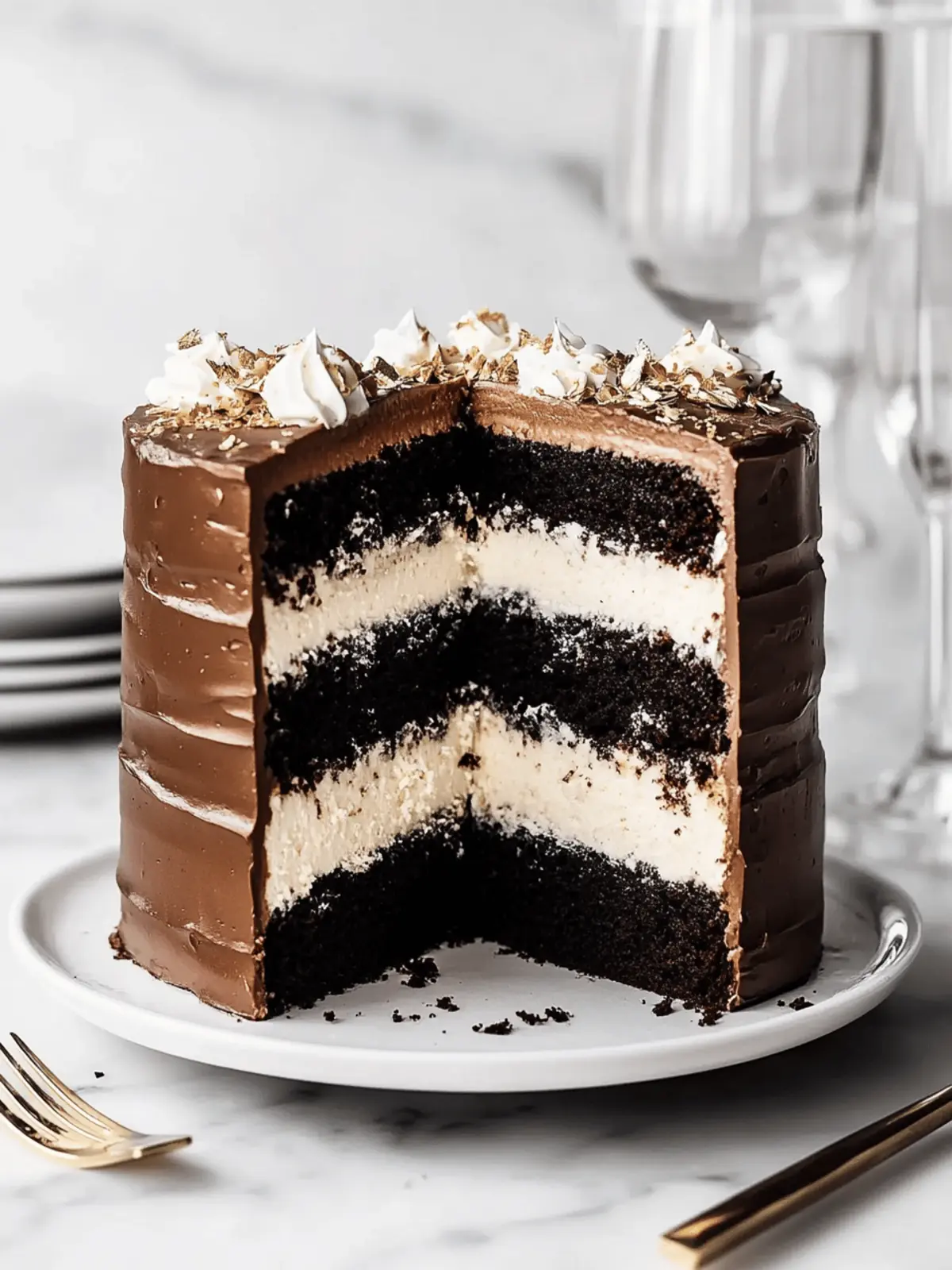 Tuxedo Cake