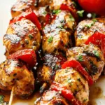 Grilled Chicken with Garlic Brown Sugar Sauce