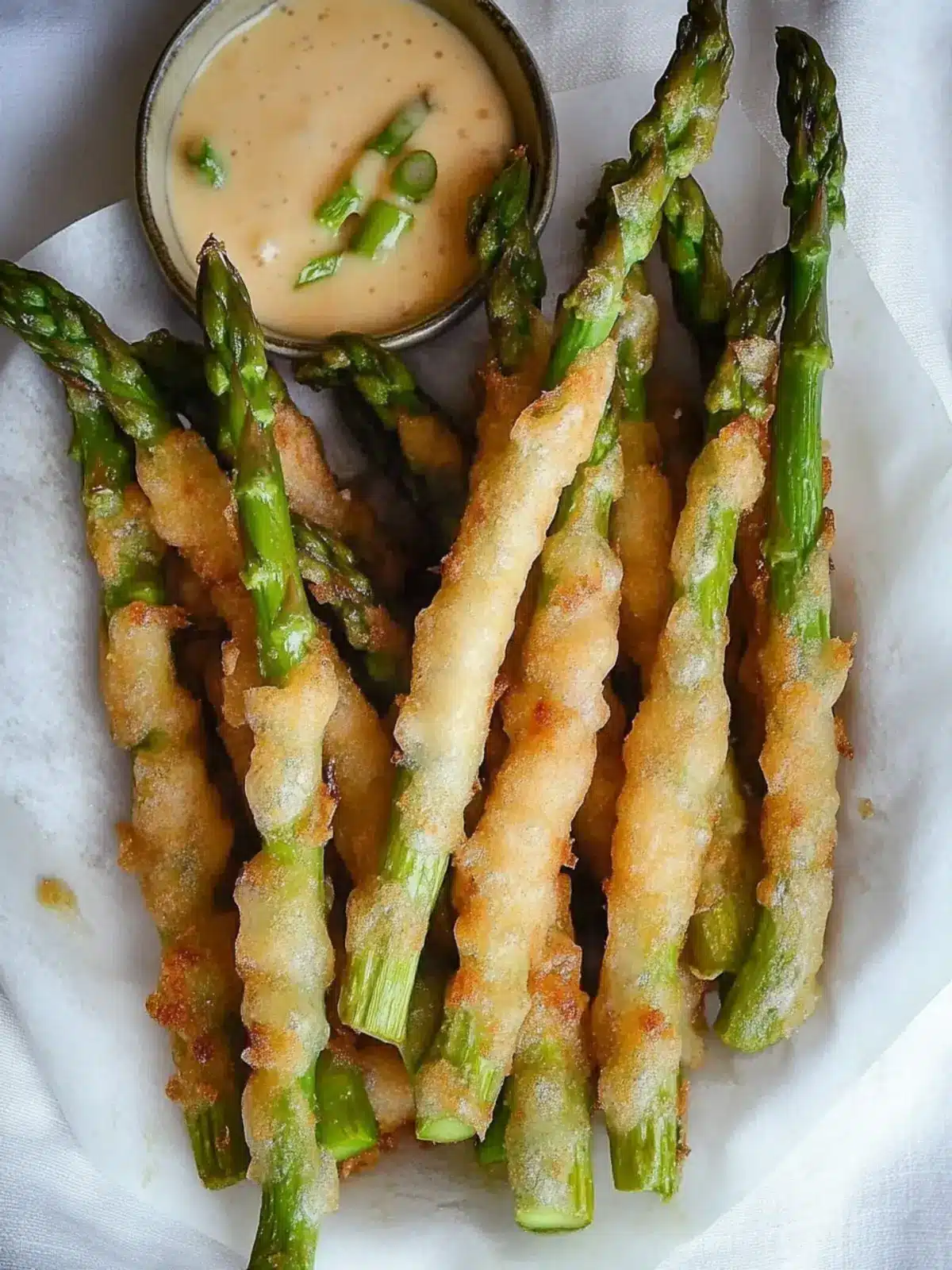 Crispy Beer-Battered Asparagus: A Fun Twist on Veggie Snacks 4 Beer-Battered Asparagus