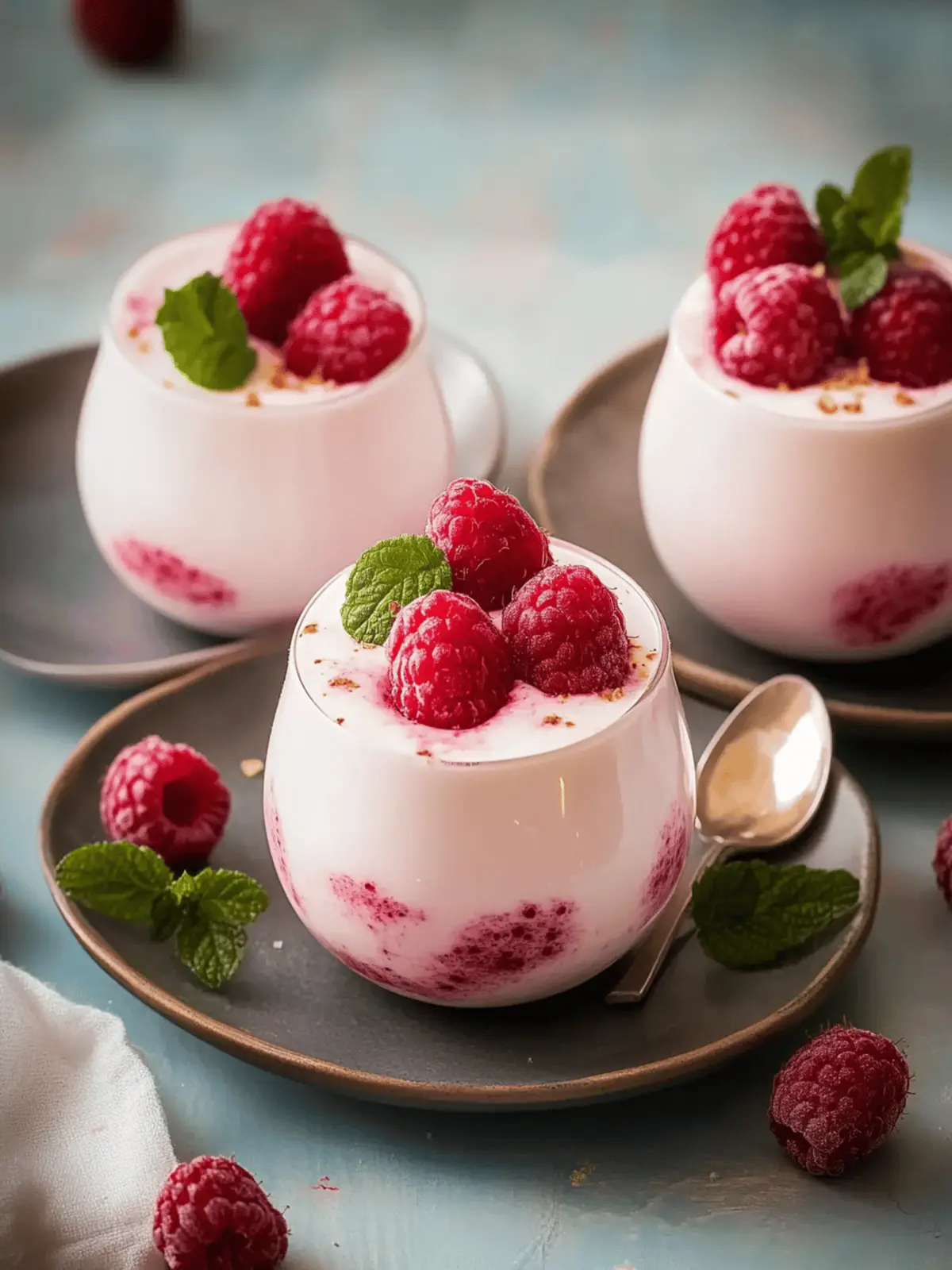 Classic Raspberry Posset