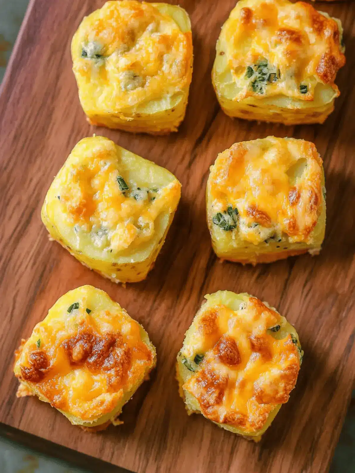 Potato Cheddar Chive Bakes (Starbucks Copycat)