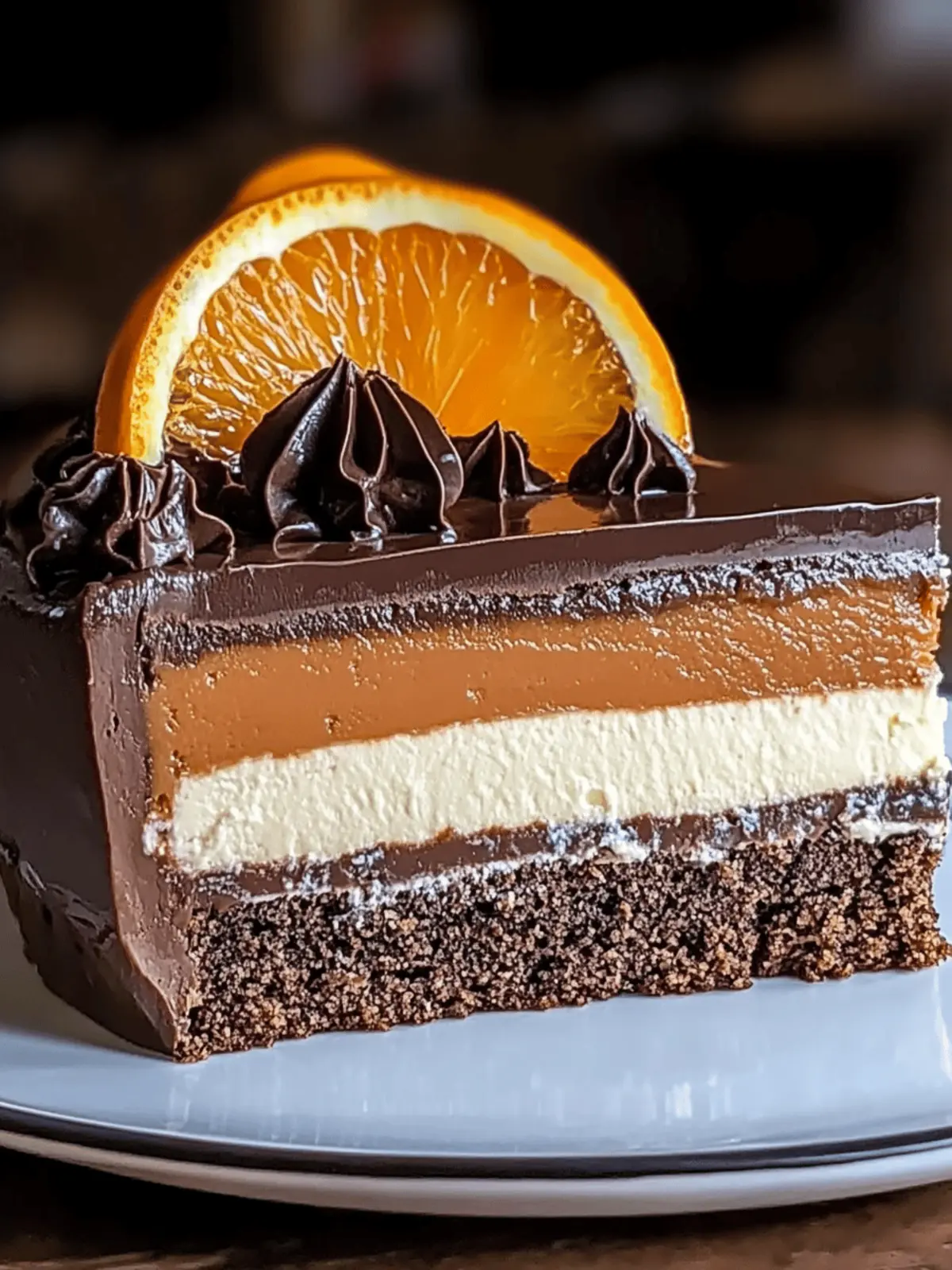 Chocolate Orange Cheesecake