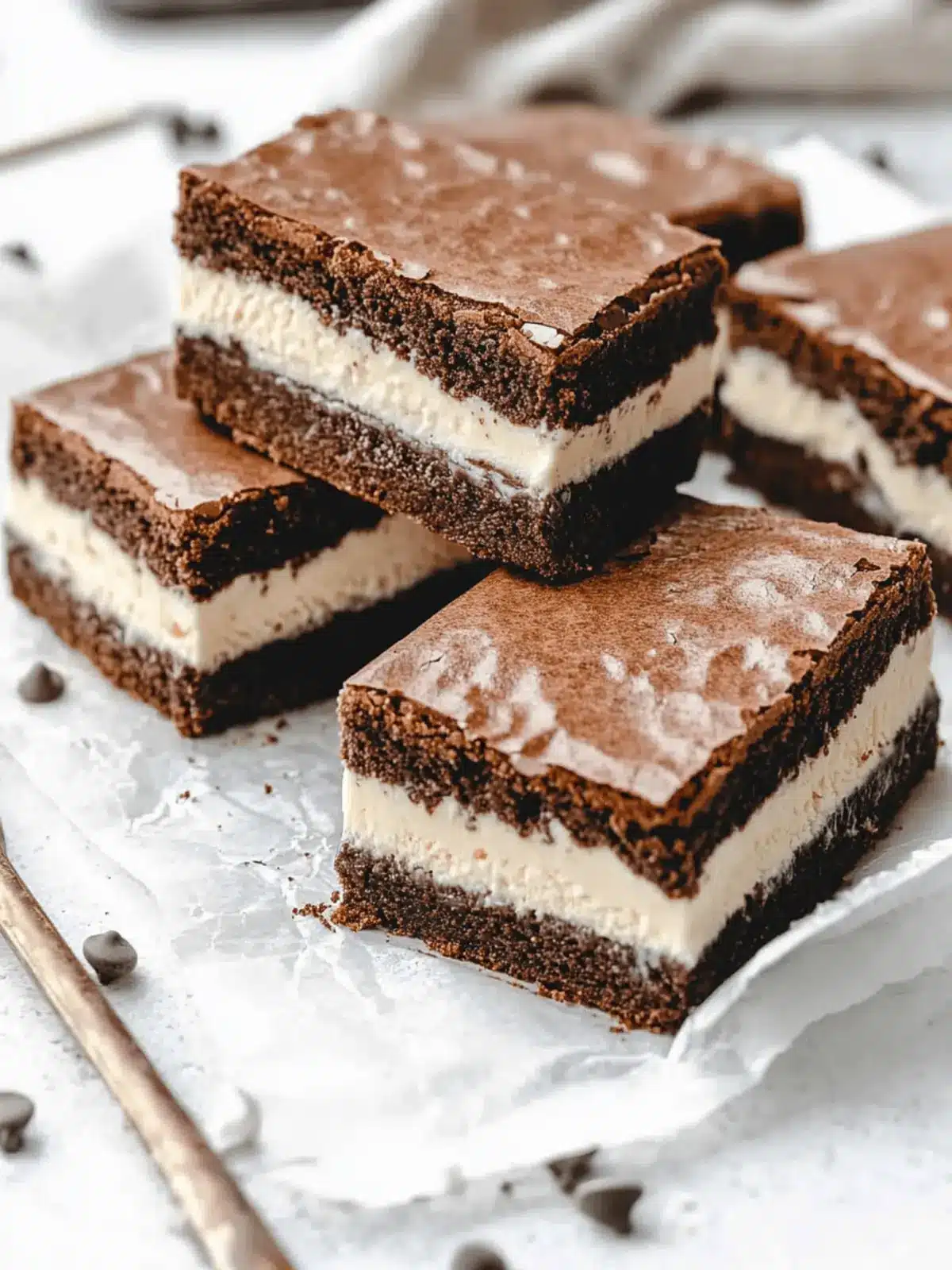 Decadent Brownie Ice Cream Sandwiches You’ll Crave! 4 Brownie Ice Cream Sandwiches