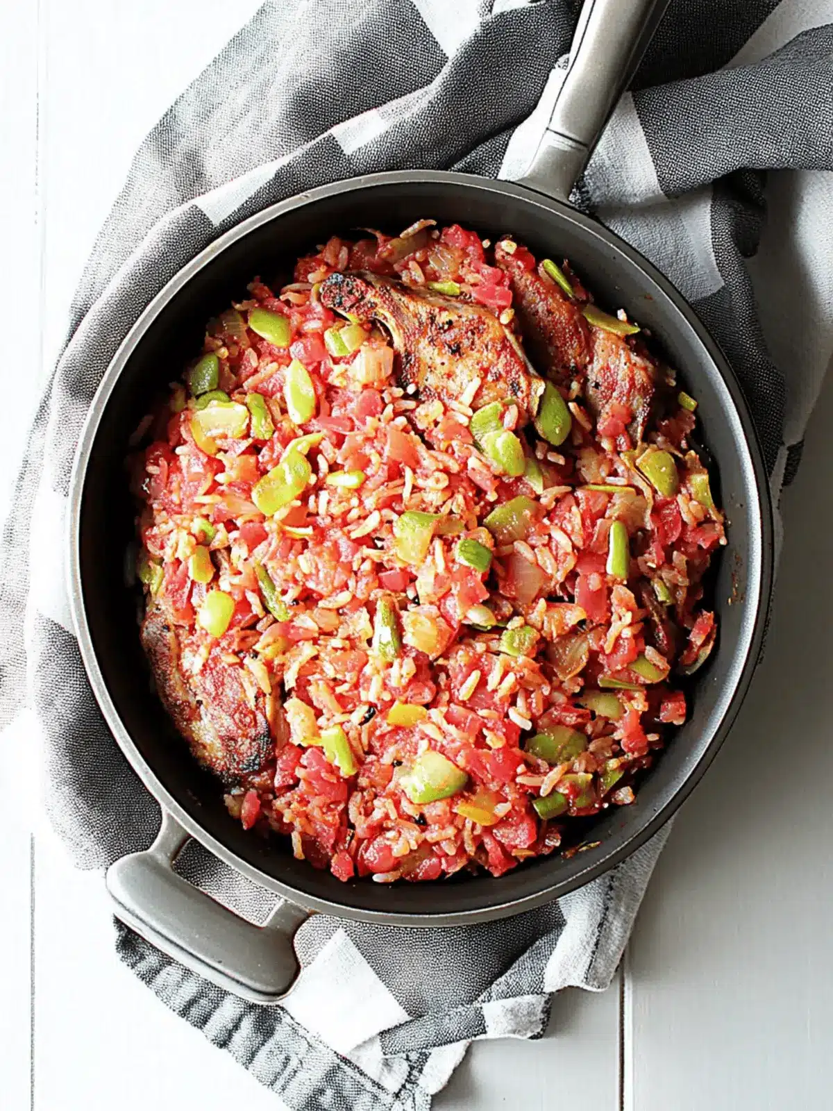Baked Pork Chops with Fried Rice