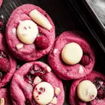 Raspberry White Chocolate Sugar Cookies