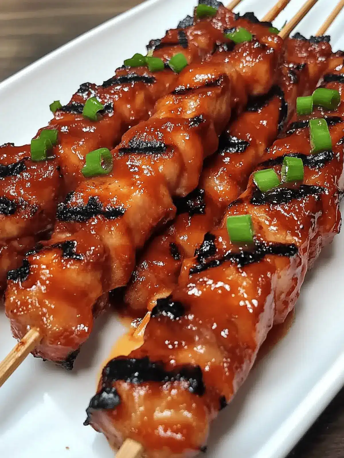 BBQ Pork Skewers with Filipino BBQ Marinade