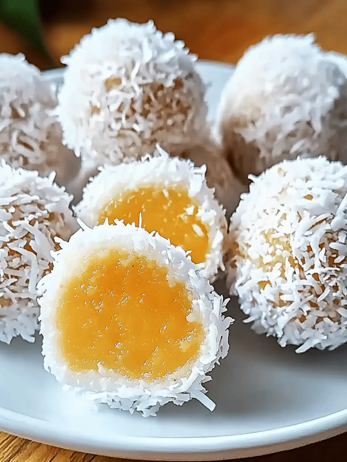 Coconut Mango Bliss Balls: A Sweet Escape to Paradise 4 Coconut Mango Bliss Balls
