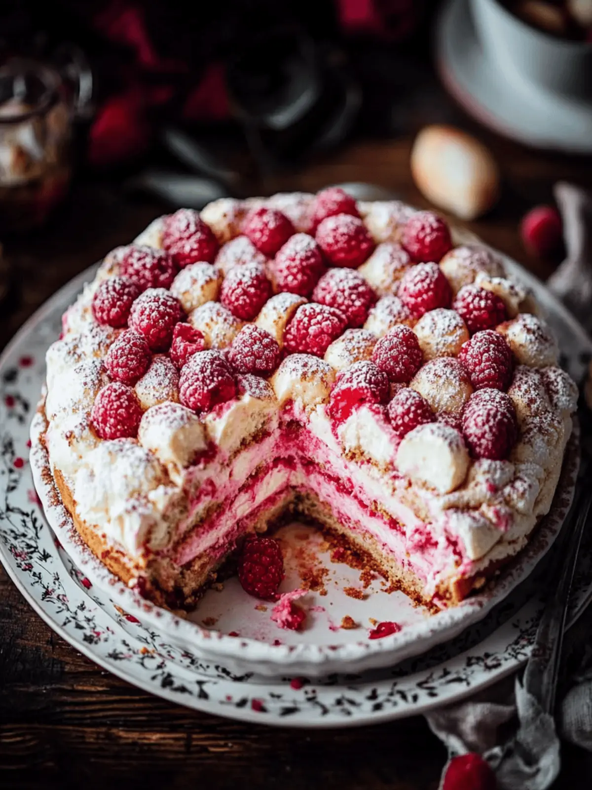 Lychee & Raspberry Tiramisu