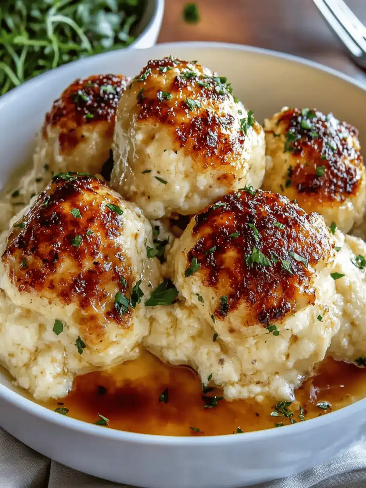 Parmesan Cloud Chicken Bombs