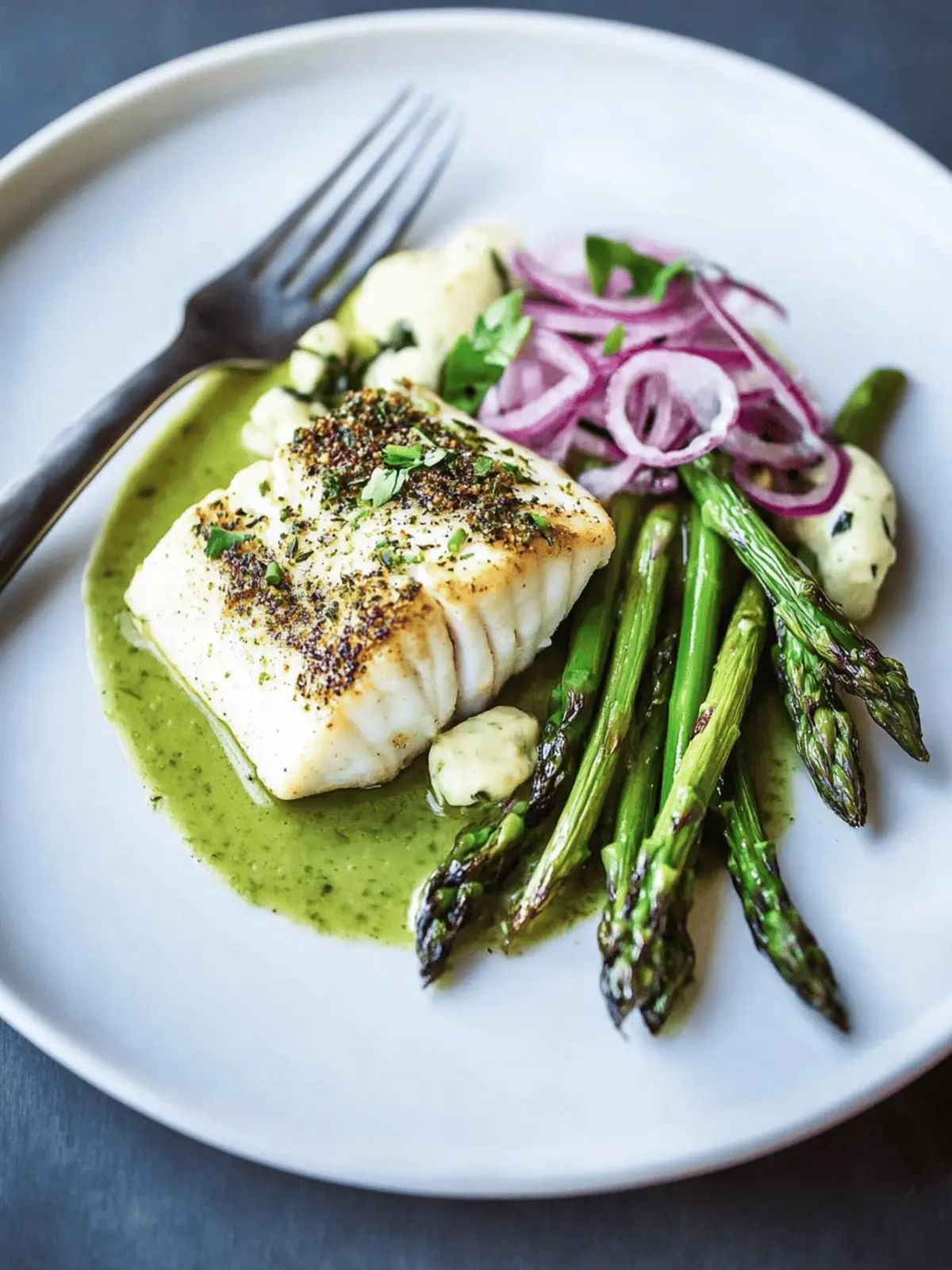 Fennel Crusted Halibut with Asparagus for a Fresh Twist 5 Fennel Crusted Halibut with Asparagus