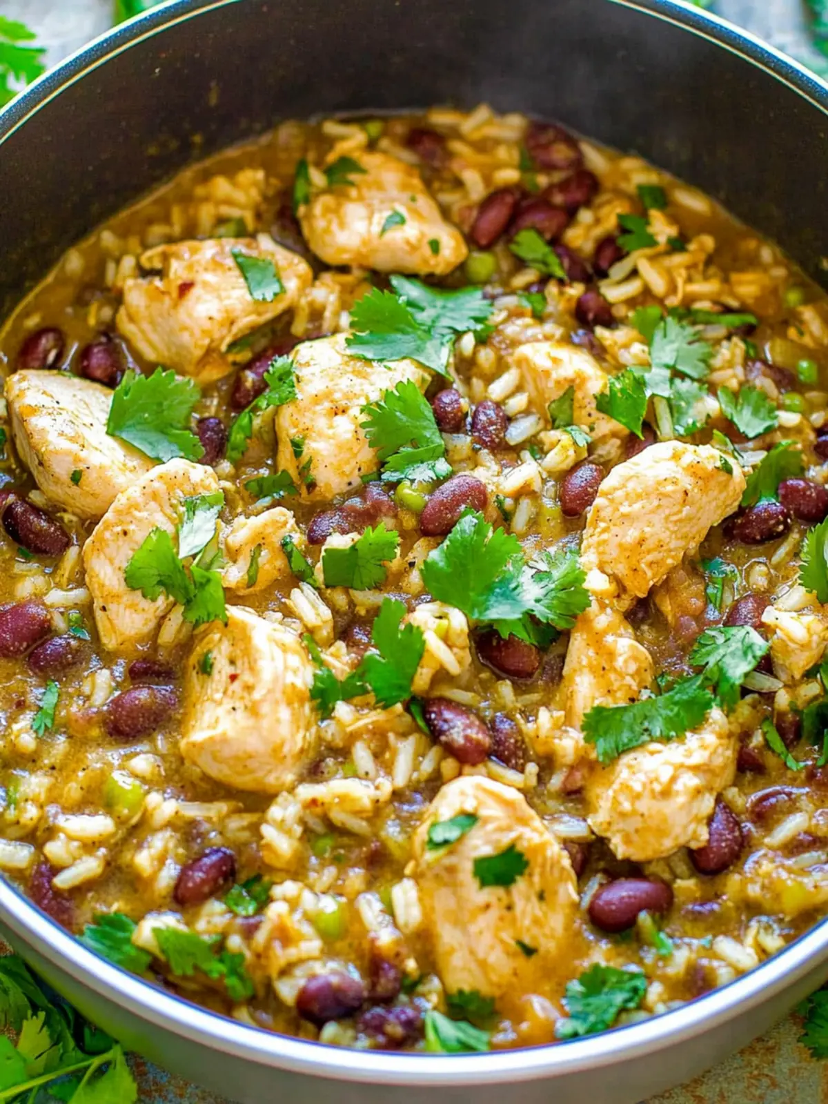 15-Minute Salsa Verde Chicken, Rice, and Beans Bliss 4 15-Minute Salsa Verde Chicken, Rice, and Beans