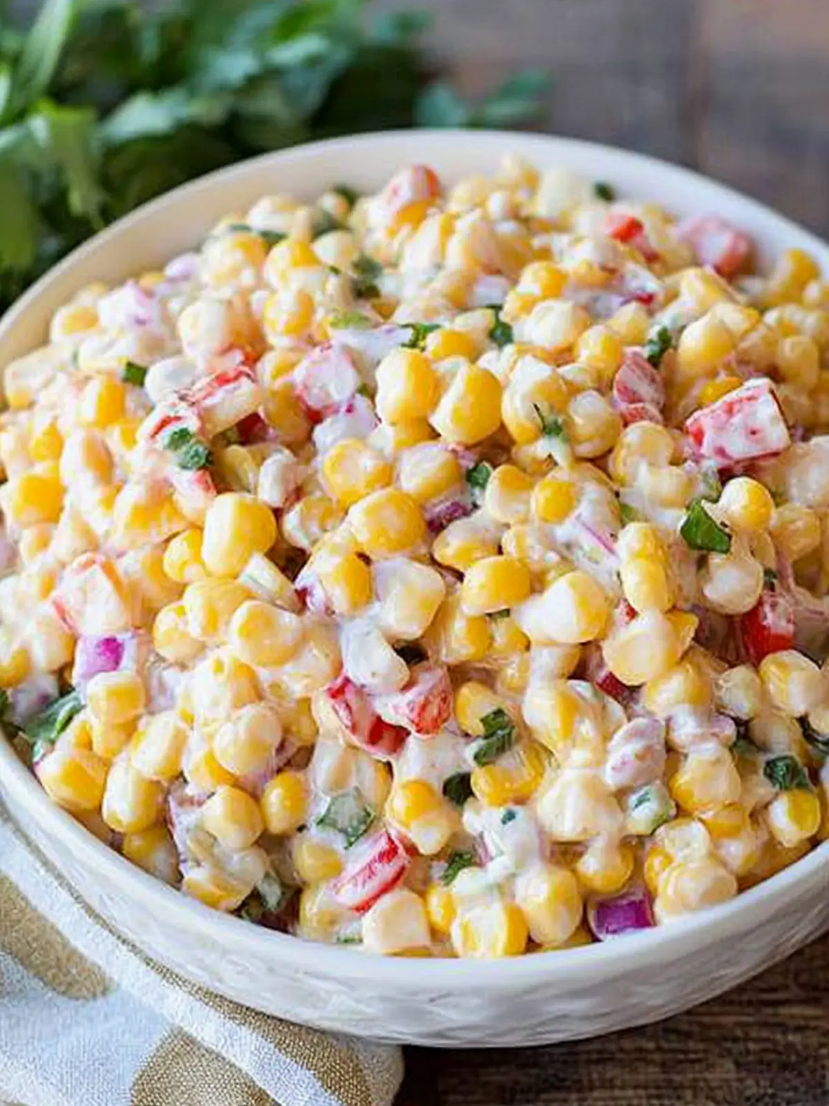Delicious Creamy Corn Salad for Refreshing Summer Days 4 Creamy Corn Salad