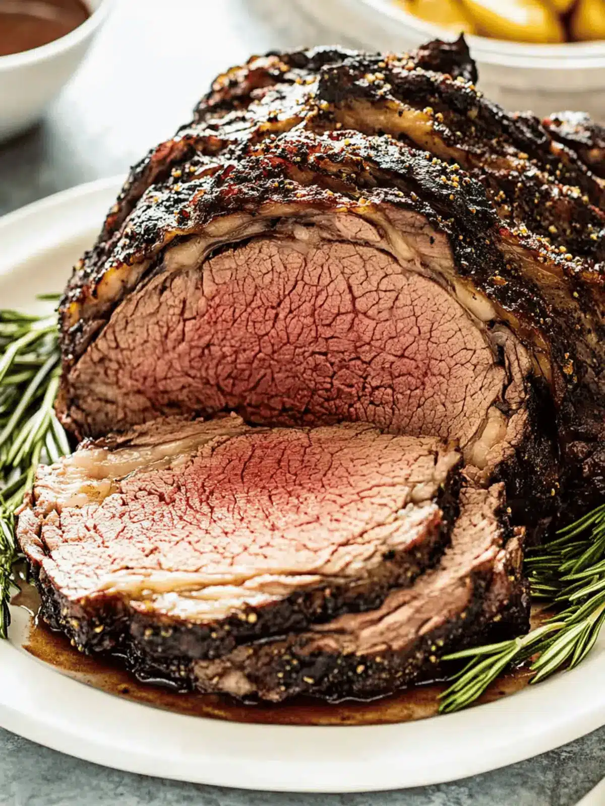 Mouthwatering Prime Rib Roast with Savory Herb Butter 5 Prime Rib Roast