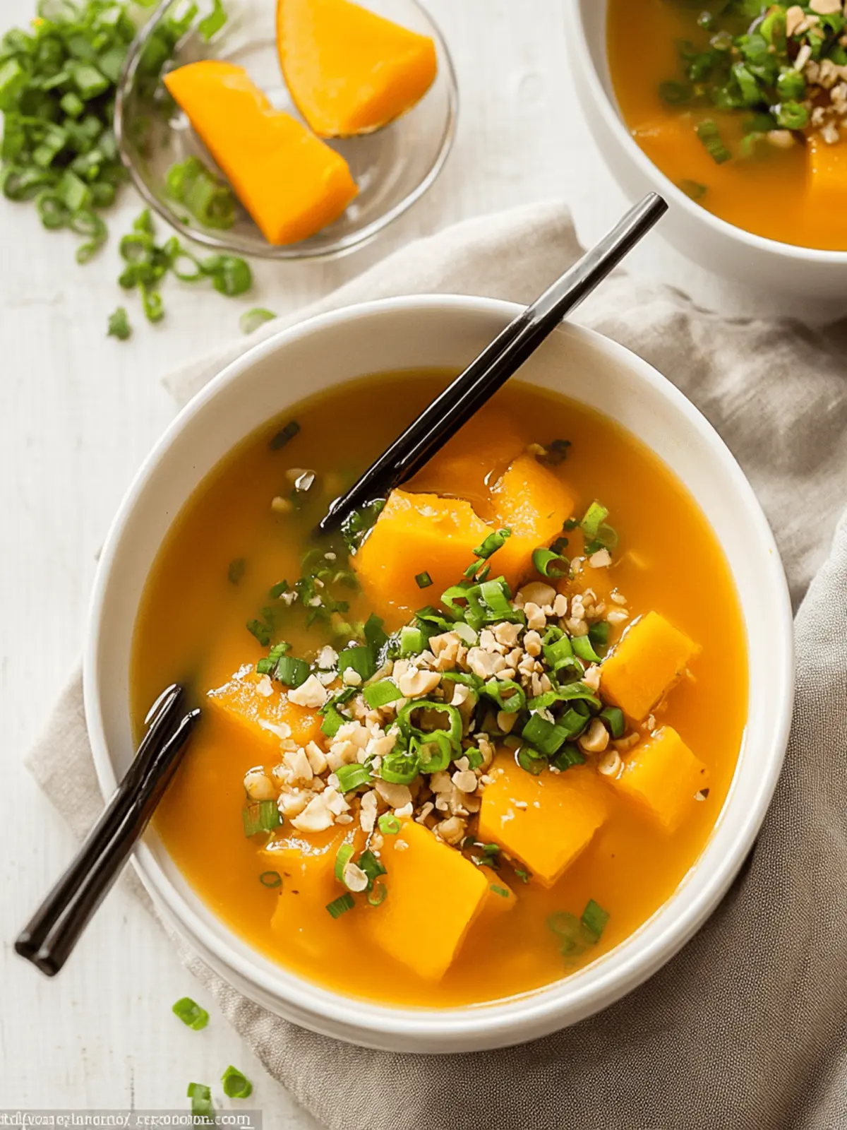 Delicious Vietnamese Pumpkin Soup That's Comfort in a Bowl 5 Vietnamese Pumpkin Soup