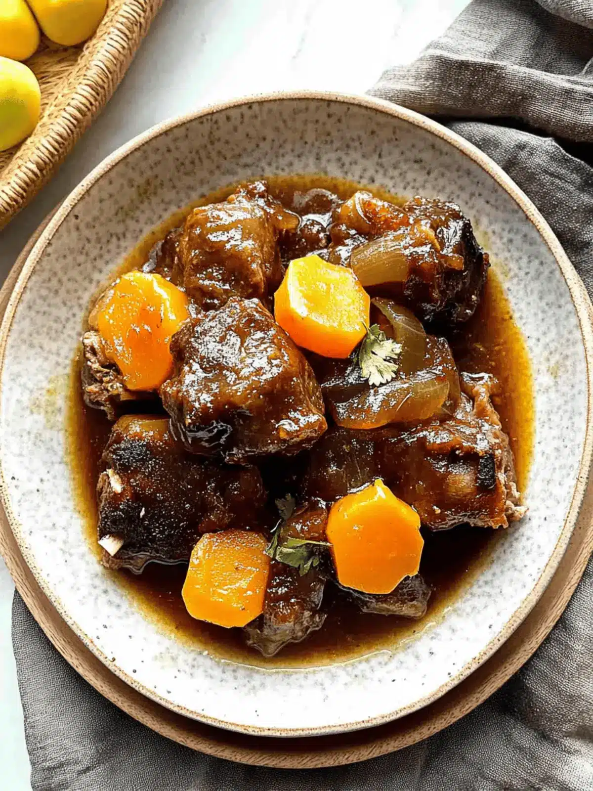 Chinese Braised Oxtail