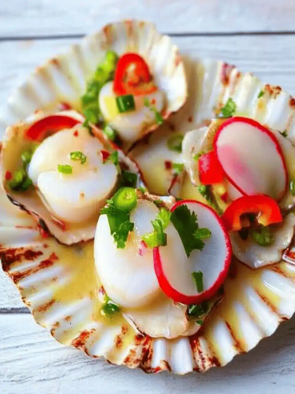 Spicy Scallop Ceviche