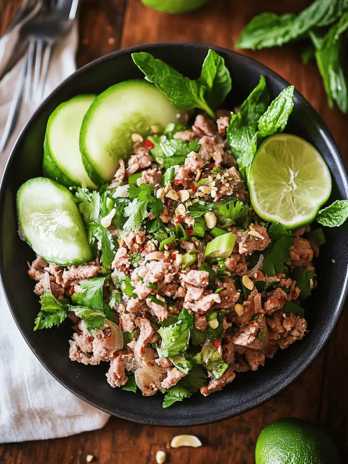 Authentic Thai Larb Recipe (Larb Moo)