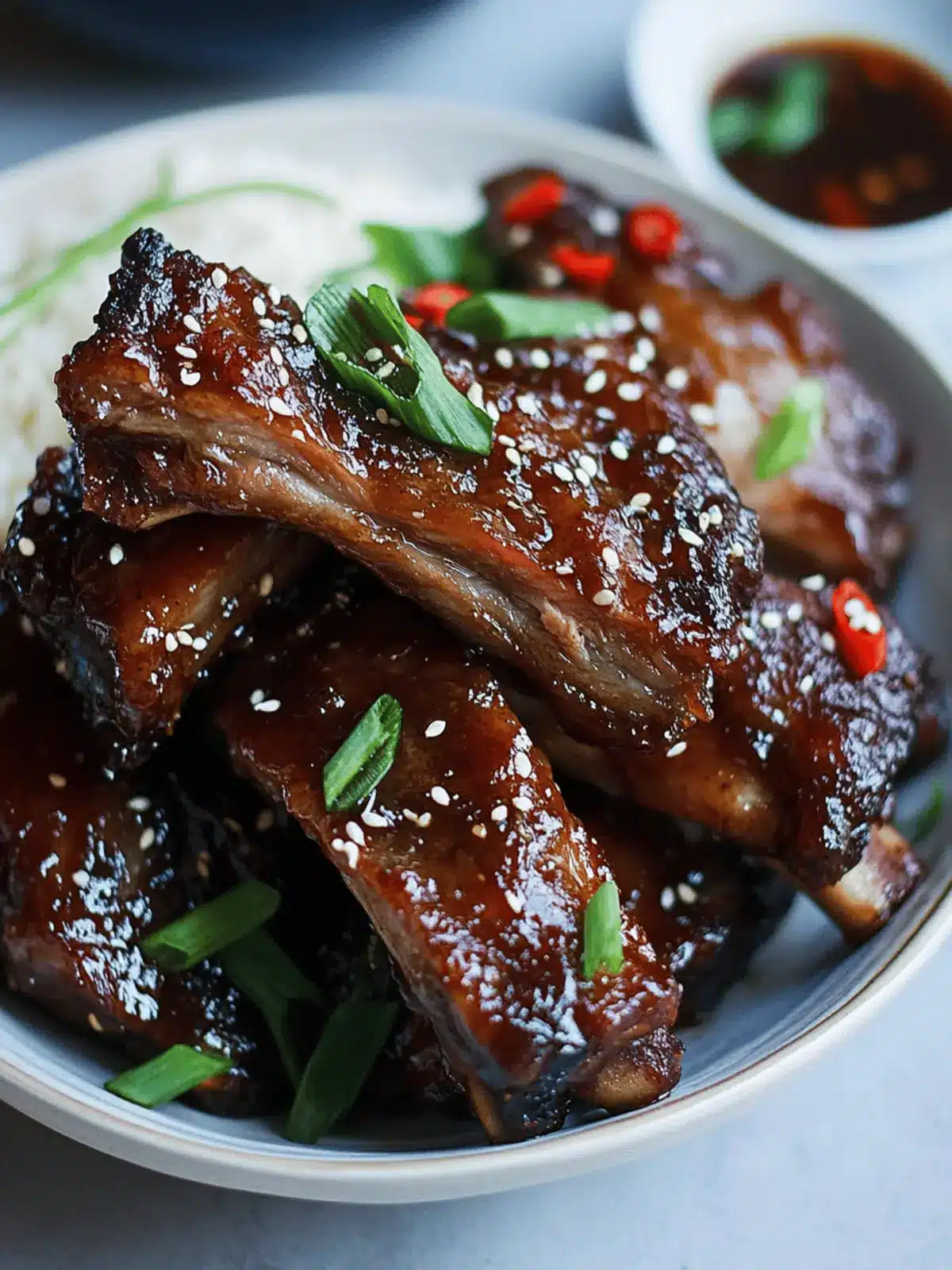 Easy Sticky Asian Pork Ribs