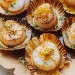 Seared Scallops & Yuzu Garlic Butter: A Flavor Adventure 8 Seared Scallops & Yuzu Garlic Butter